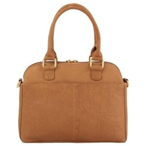 Great American Leatherworks Braid Flap Satchel
